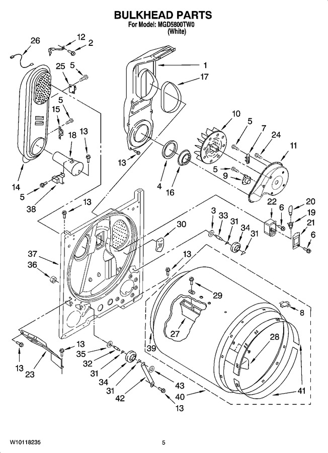 Diagram for MGD5800TW0
