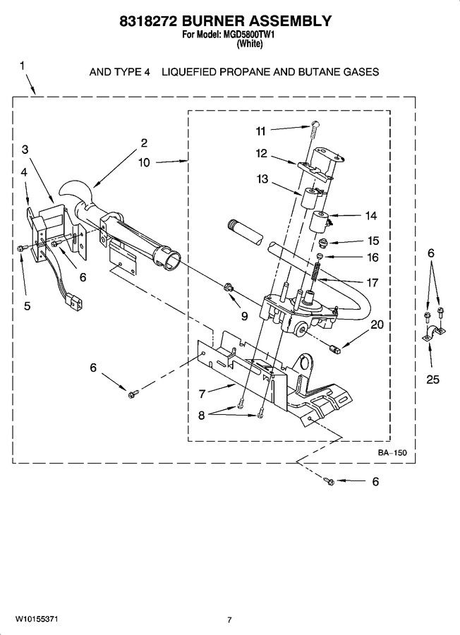Diagram for MGD5800TW1
