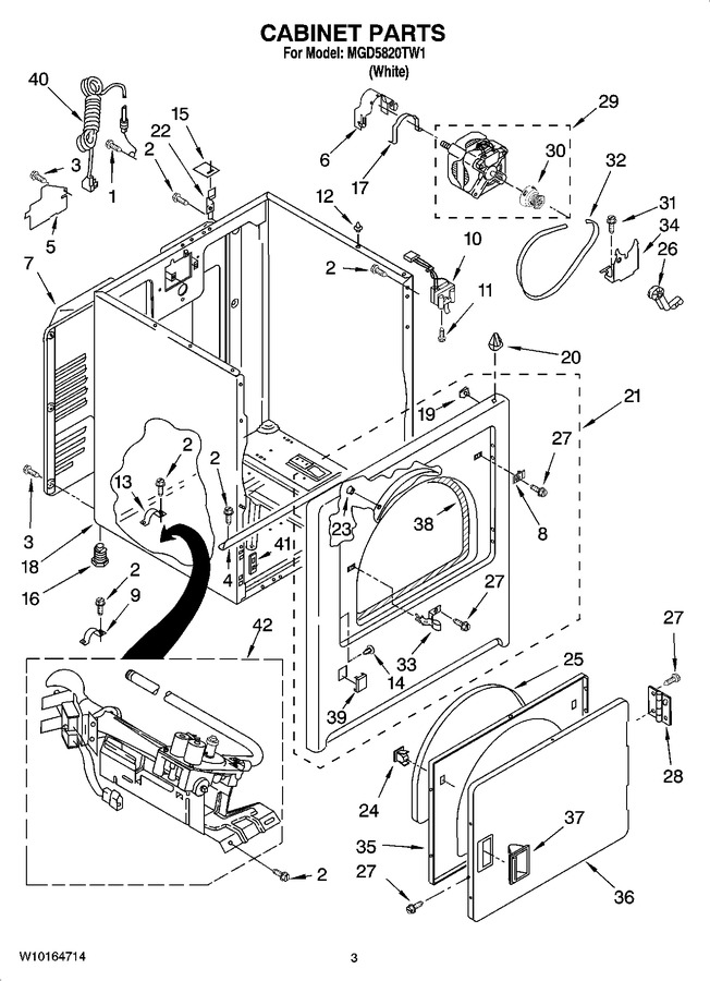 Diagram for MGD5820TW1