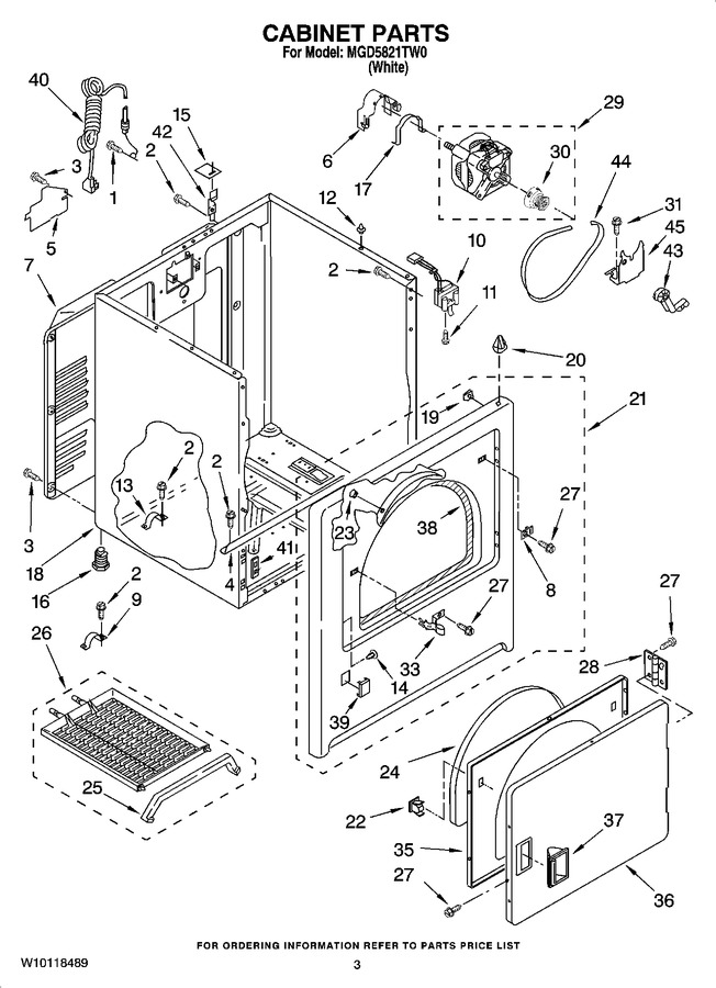 Diagram for MGD5821TW0
