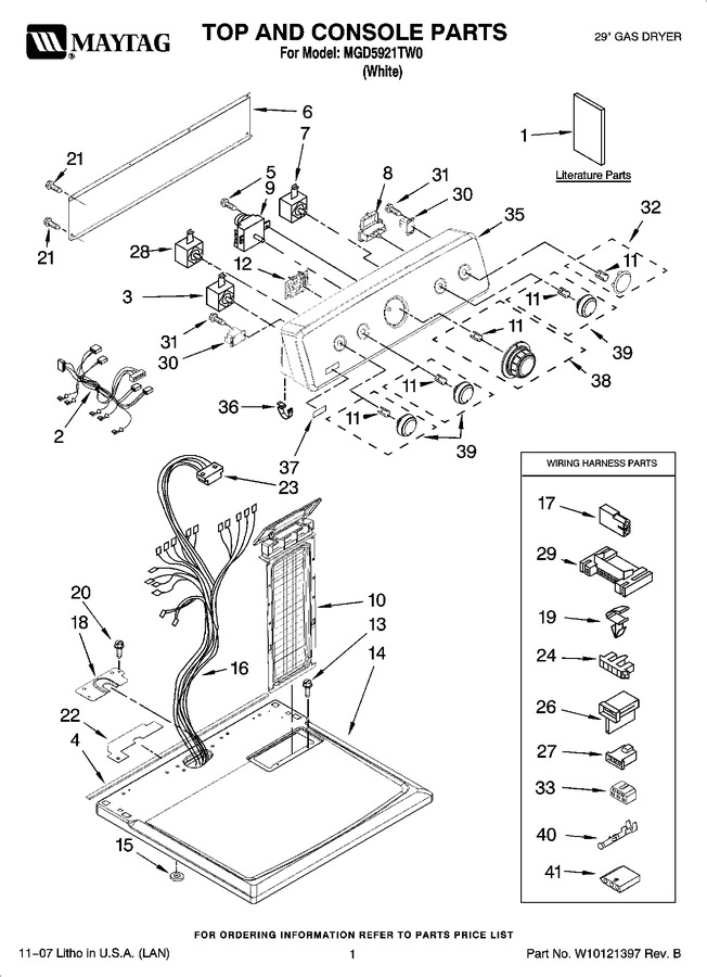 Diagram for MGD5921TW0