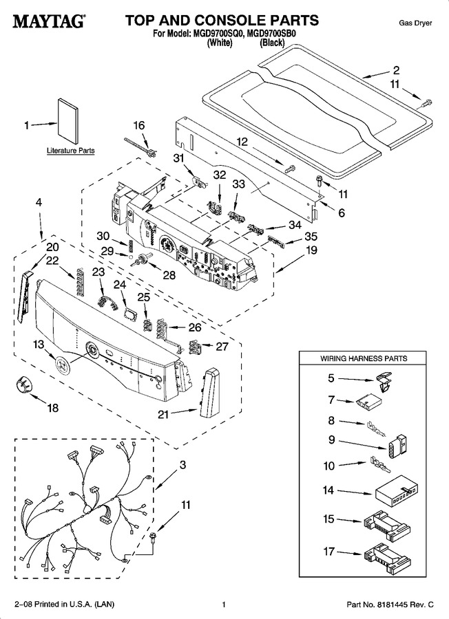 Diagram for MGD9700SQ0