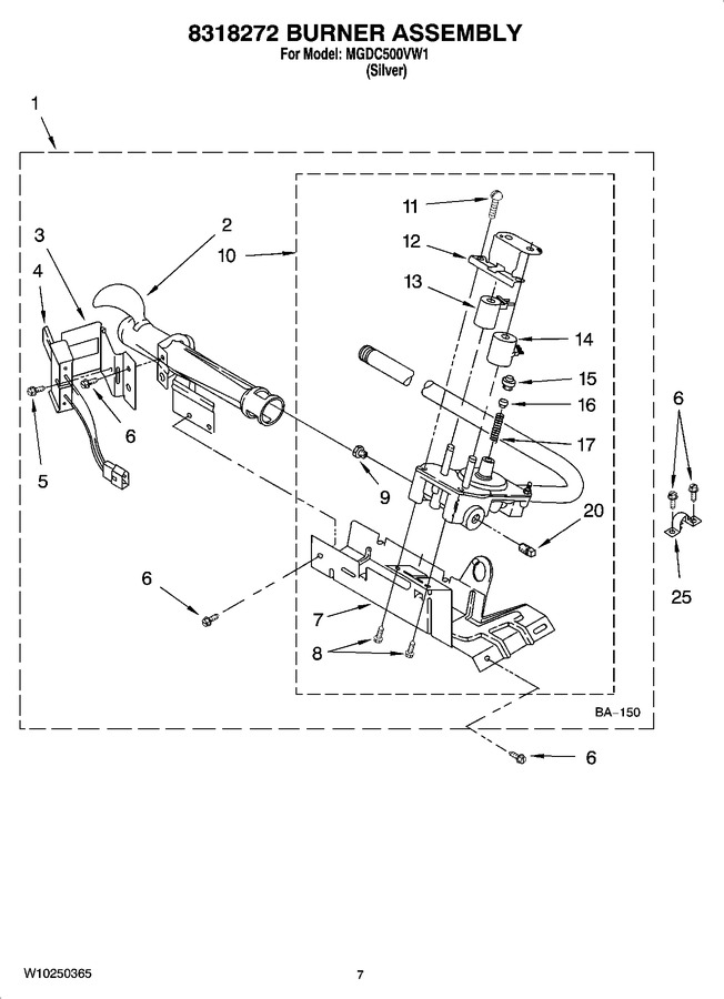 Diagram for MGDC500VW1
