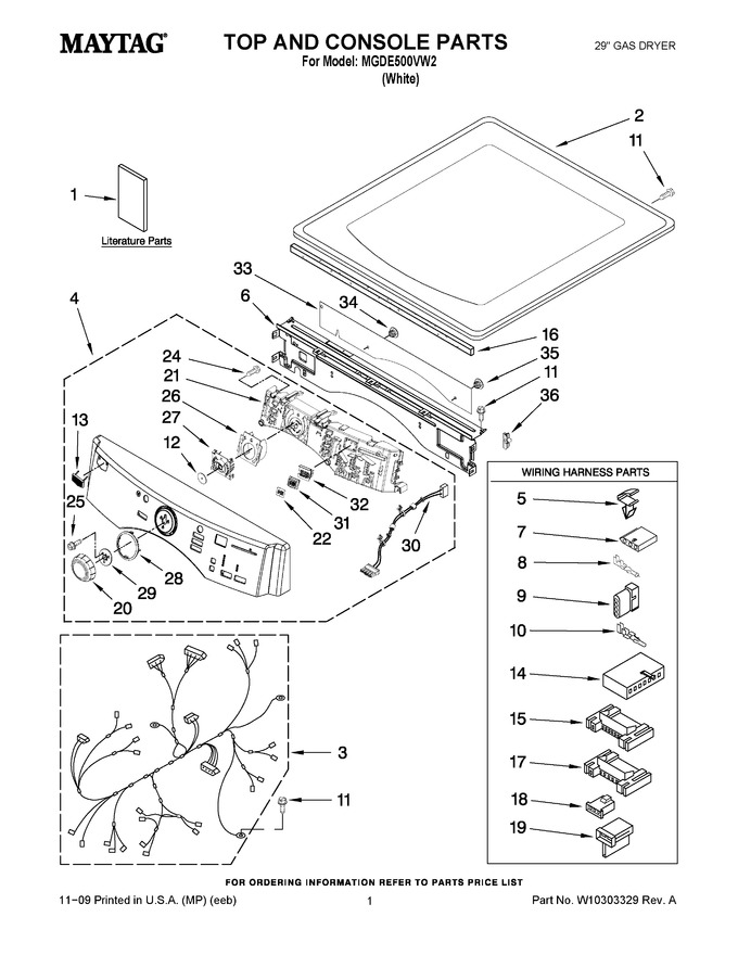 Diagram for MGDE500VW2