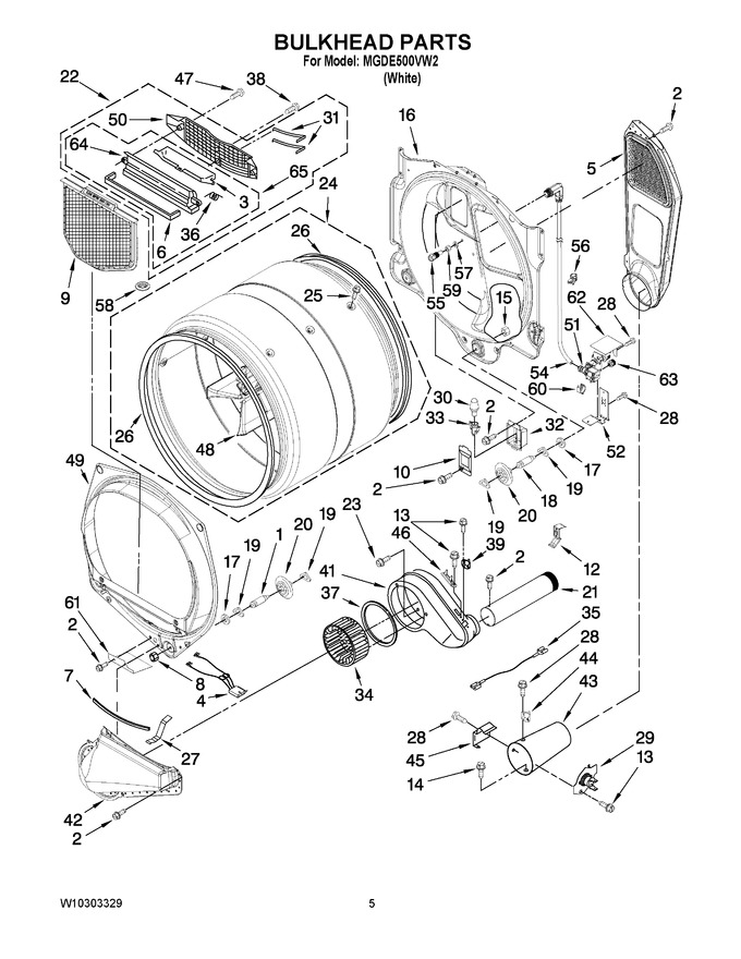 Diagram for MGDE500VW2