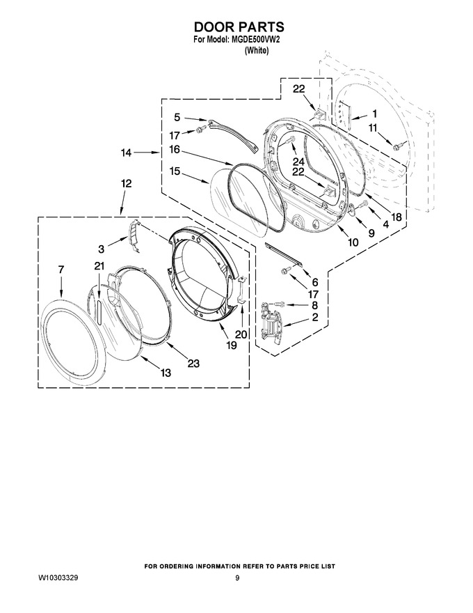 Diagram for MGDE500VW2