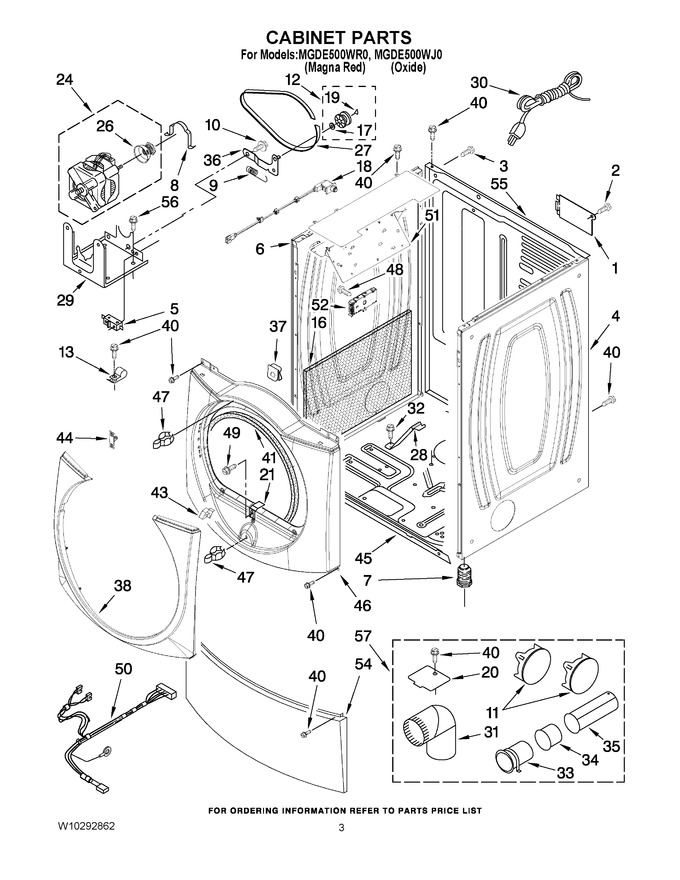 Diagram for MGDE500WR0