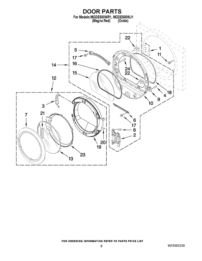 Diagram for MGDE500WJ1