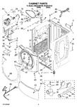 Diagram for 02 - Cabinet Parts