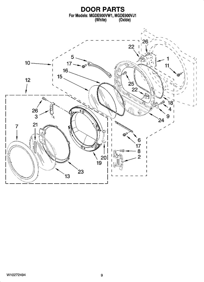 Diagram for MGDE900VJ1