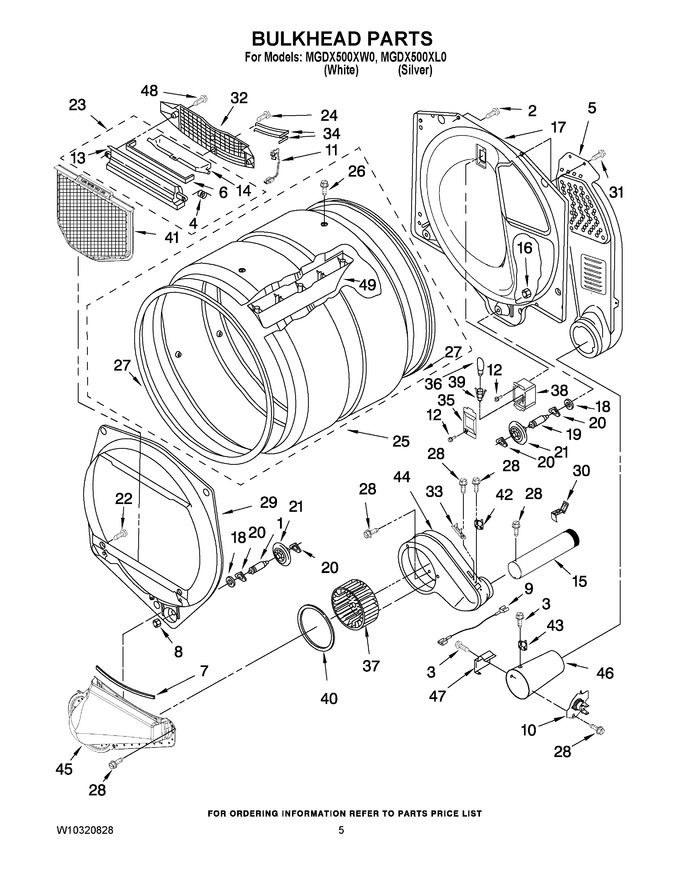 Diagram for MGDX500XL0