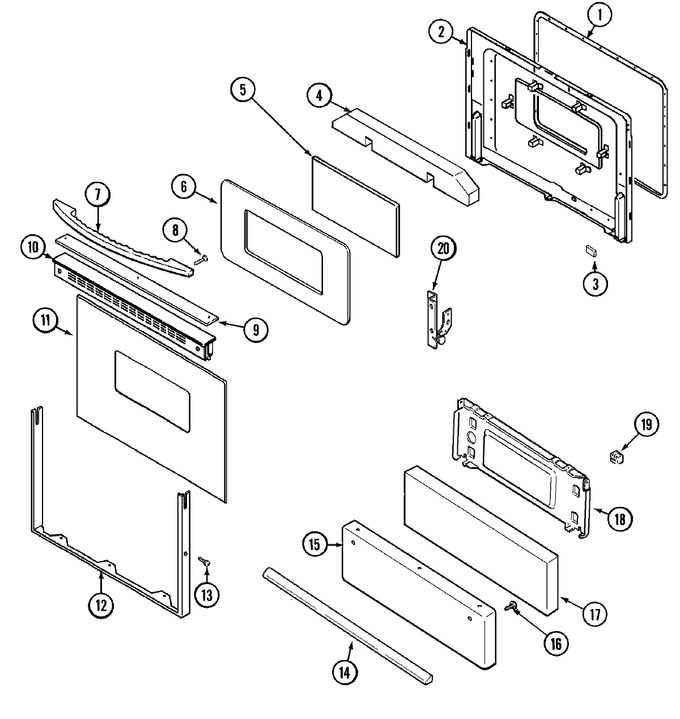 Diagram for MGR4450BDW