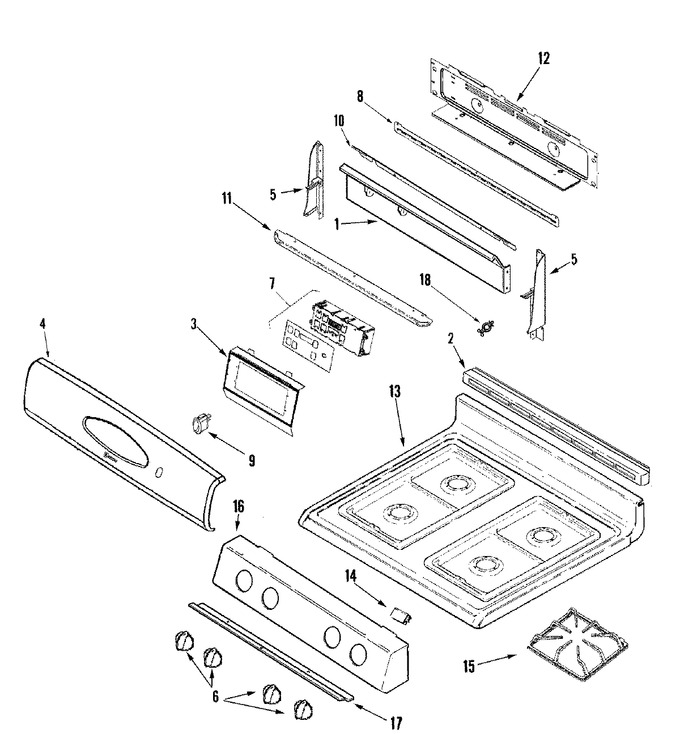 Diagram for MGR4452BDW
