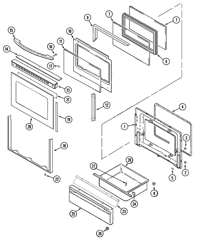 Diagram for MGR5770BDW