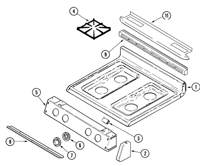 Diagram for MGR5750BDW