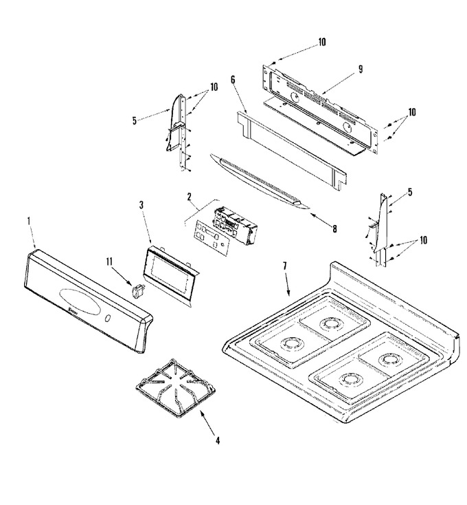 Diagram for MGR5754QDW