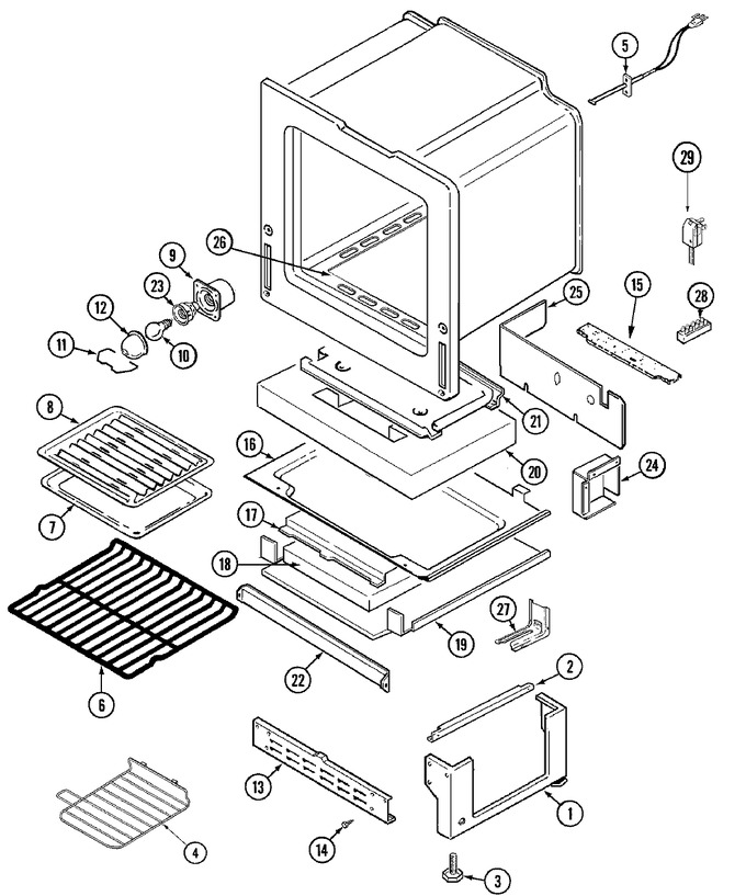Diagram for MGR5770BDW