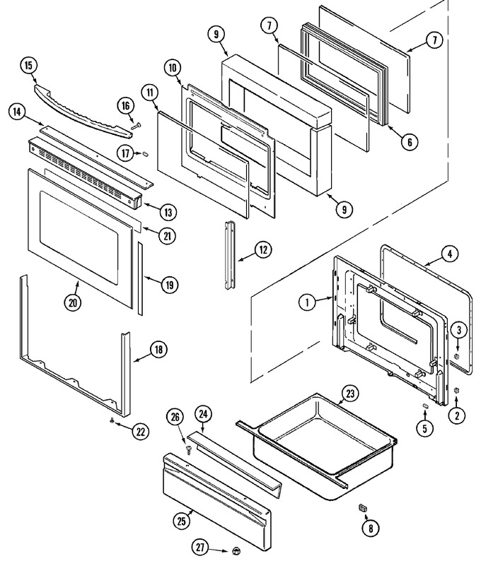 Diagram for MGR5880BDW
