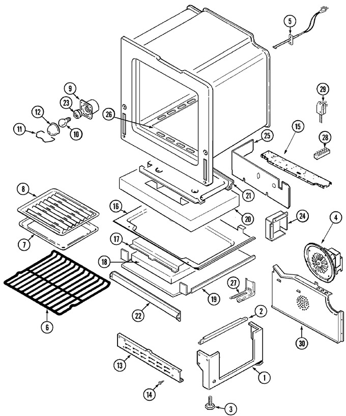 Diagram for MGR5870BDW