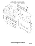 Diagram for 02 - Control Panel Parts