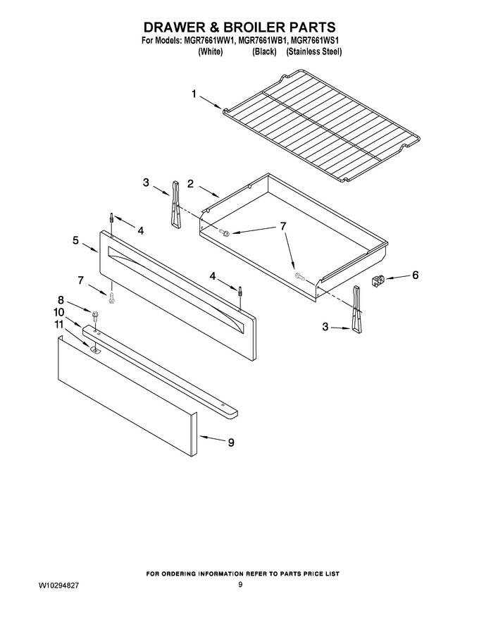 Diagram for MGR7661WW1