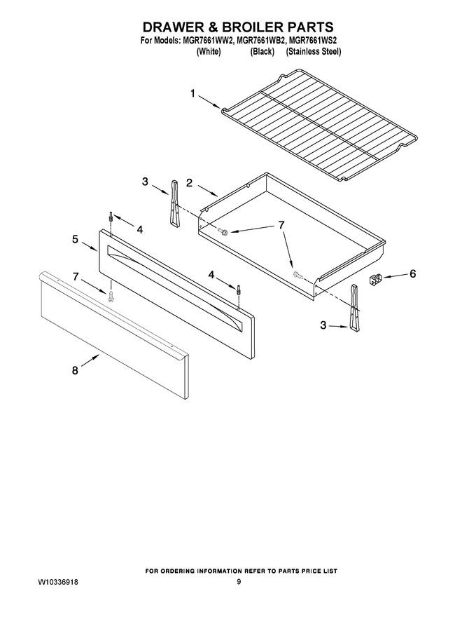 Diagram for MGR7661WW2