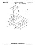 Diagram for 01 - Cooktop Parts