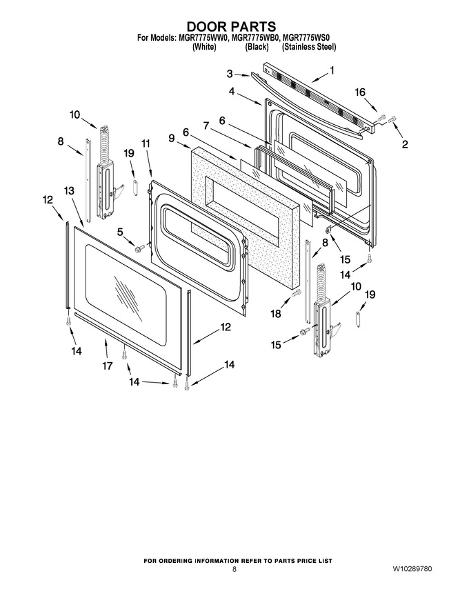 Diagram for MGR7775WB0