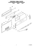 Diagram for 02 - Control Panel Parts