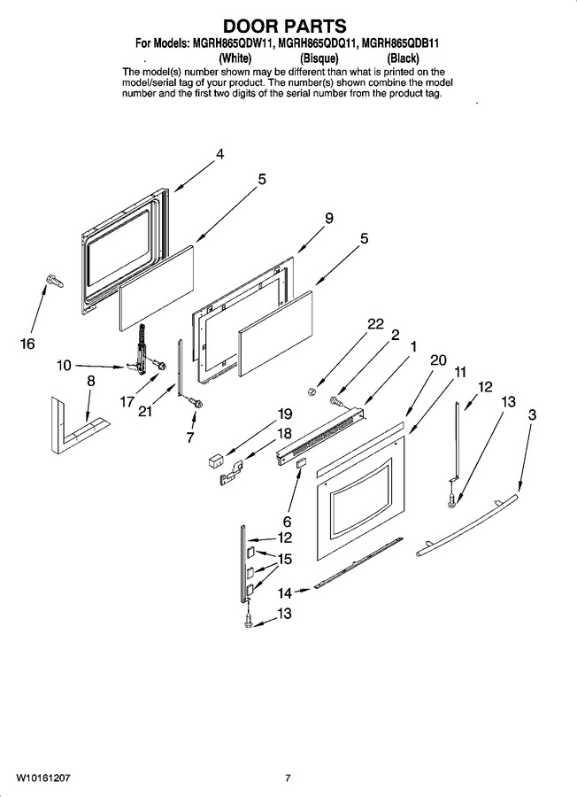 Diagram for MGRH865QDB11