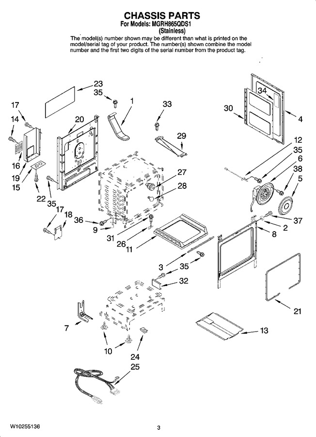 Diagram for MGRH865QDS1