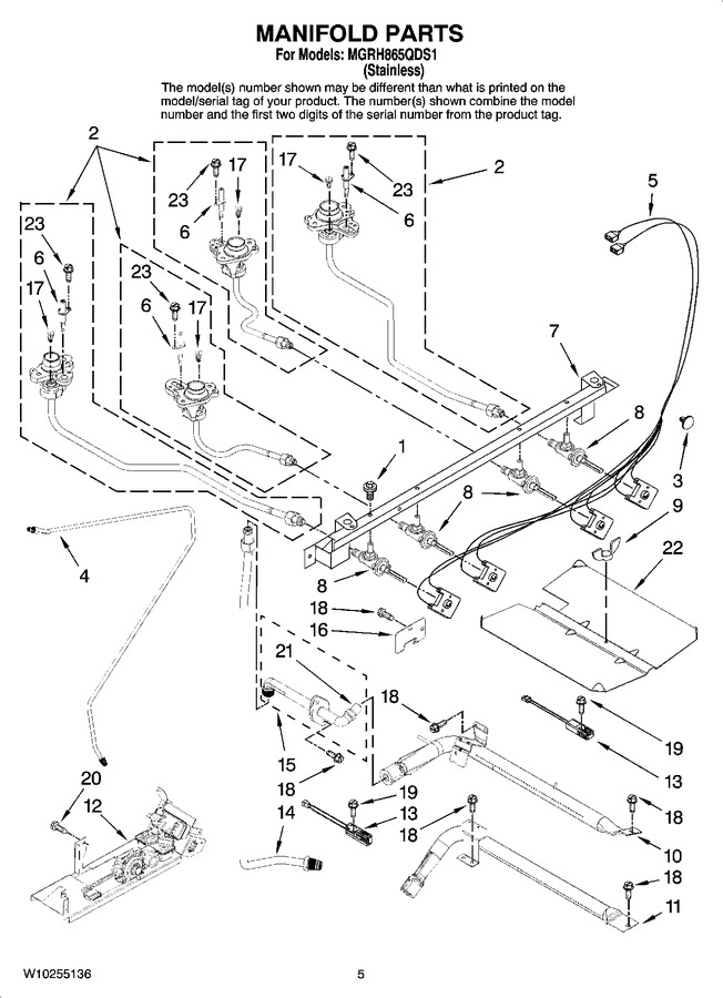 Diagram for MGRH865QDS1