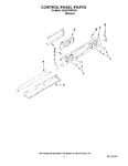 Diagram for 02 - Control Panel Parts