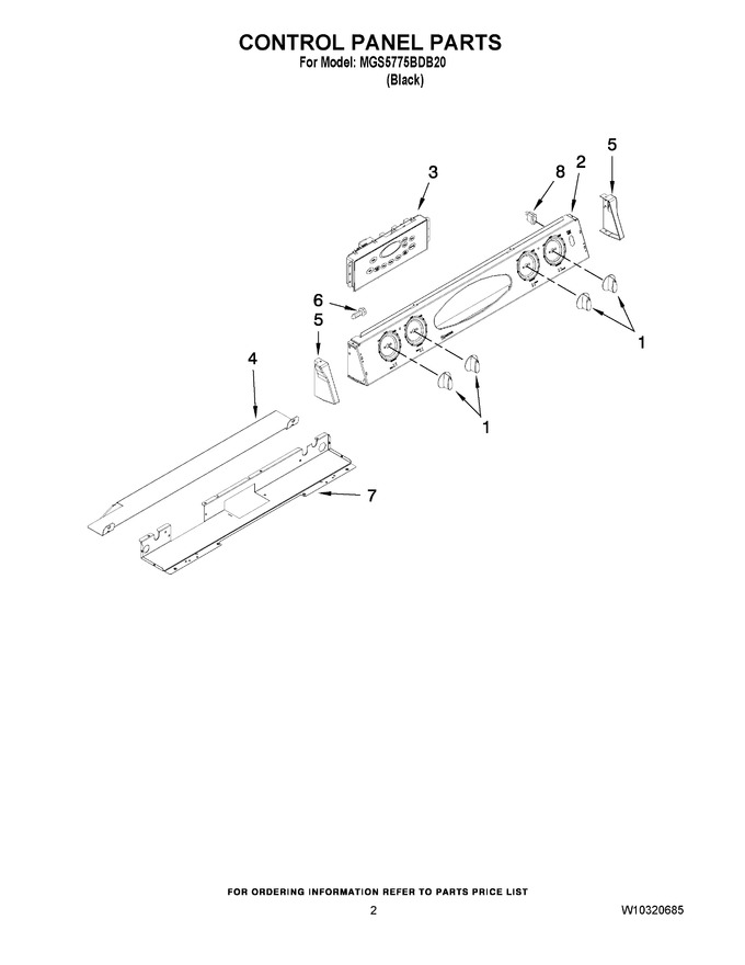 Diagram for MGS5775BDB20