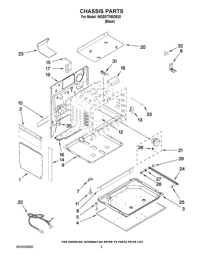 Diagram for MGS5775BDB20