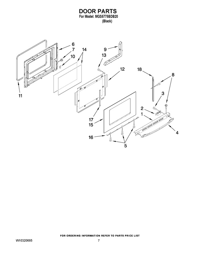 Diagram for MGS5775BDB20
