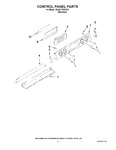 Diagram for 02 - Control Panel Parts