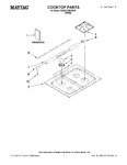 Diagram for 01 - Cooktop Parts