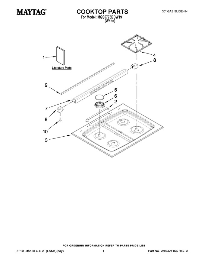 Diagram for MGS5775BDW19