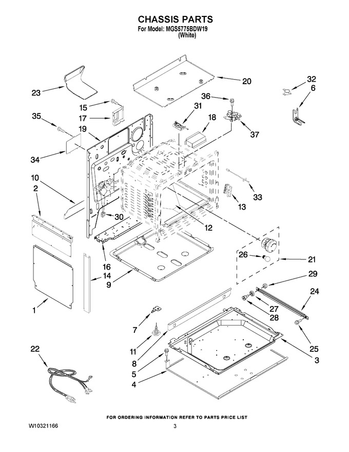 Diagram for MGS5775BDW19