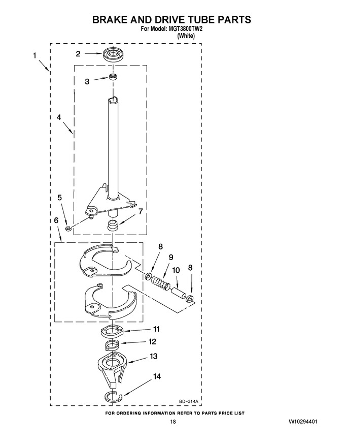 Diagram for MGT3800TW2