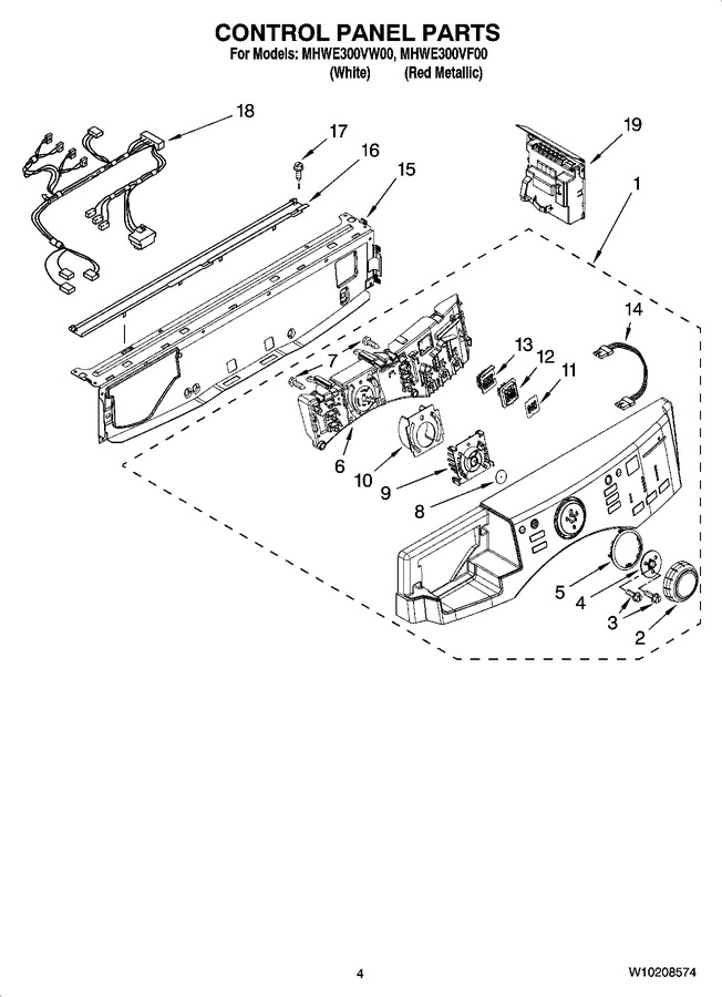 Diagram for MHWE300VF00