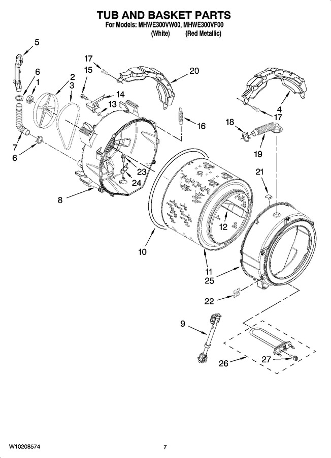 Diagram for MHWE300VW00