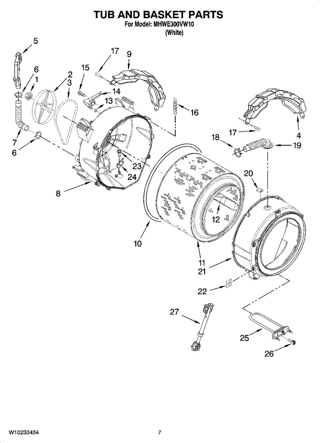 Diagram for MHWE300VW10