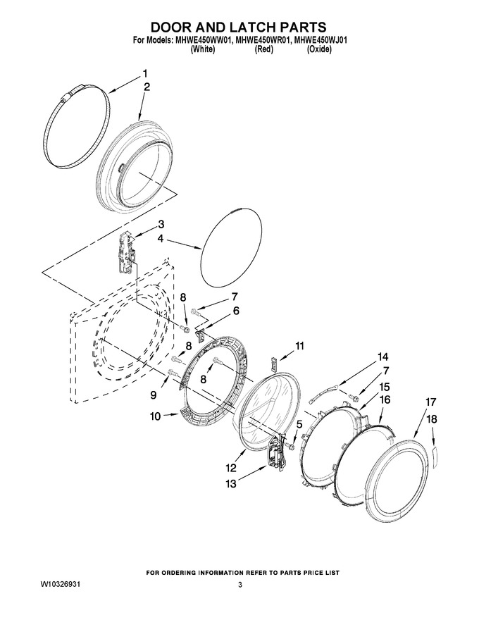 Diagram for MHWE450WJ01