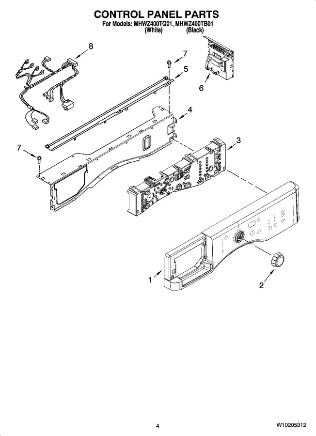 Diagram for MHWZ400TQ01