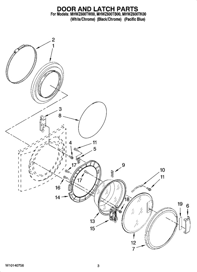Diagram for MHWZ600TB00