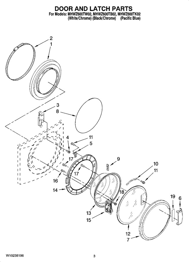 Diagram for MHWZ600TW02