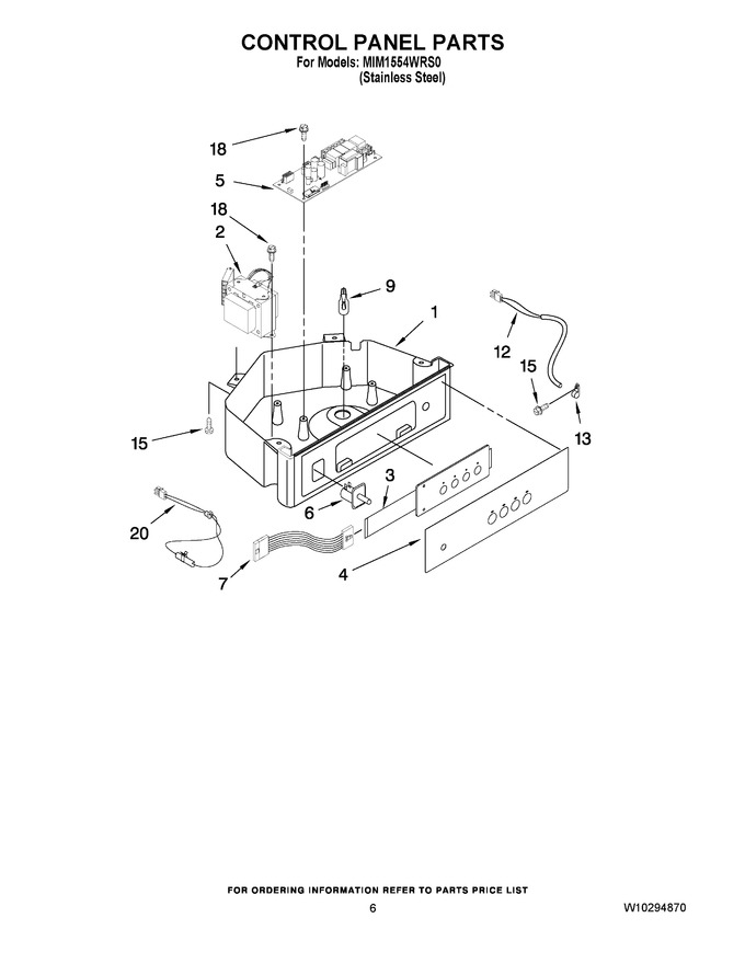 Diagram for MIM1554WRS0