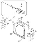Diagram for 09 - Door Shroud & Door Latch Assembly (wash)